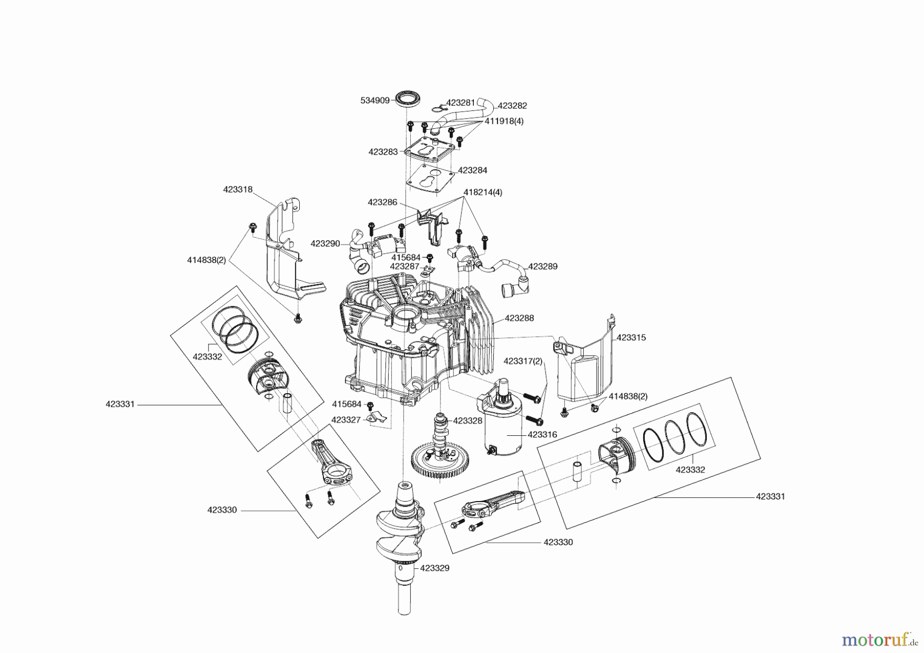 AL-KO Gartentechnik Benzinmotoren B-MOTOR PRO 600 V2 LC2P73F R9005 Eu5 12/2023 Seite 3