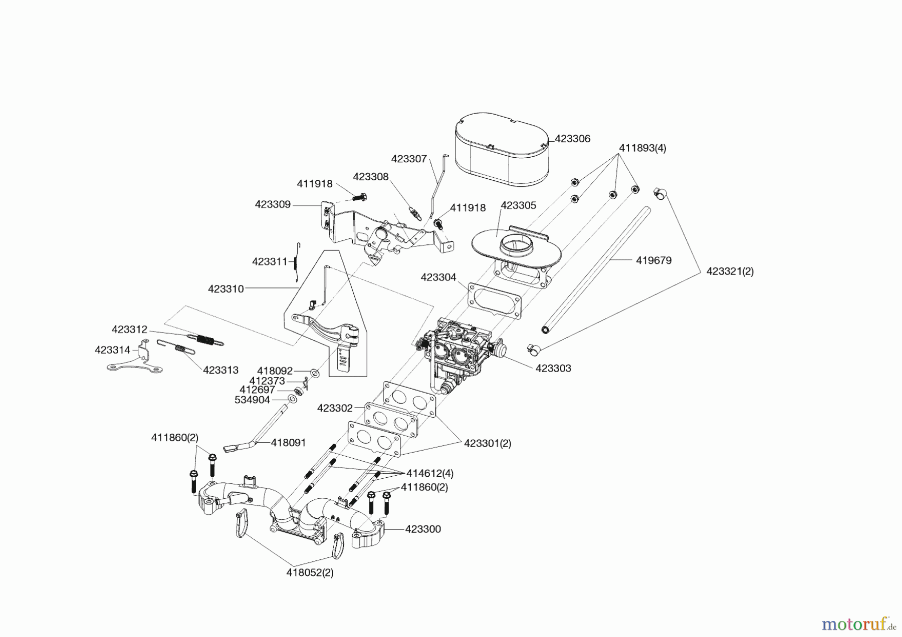 AL-KO Gartentechnik Benzinmotoren B-MOTOR PRO 600 V2 LC2P73F R9005 Eu5  12/2023 Seite 4