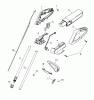 Wolf-Garten GT 815 AC 7134000 Serie A (2004) Ersatzteile Handgriff, Schalter, Stiel