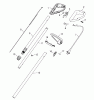 Wolf-Garten GT 840 7130000 Serie A (2004) Ersatzteile Handgriff, Schalter, Stiel