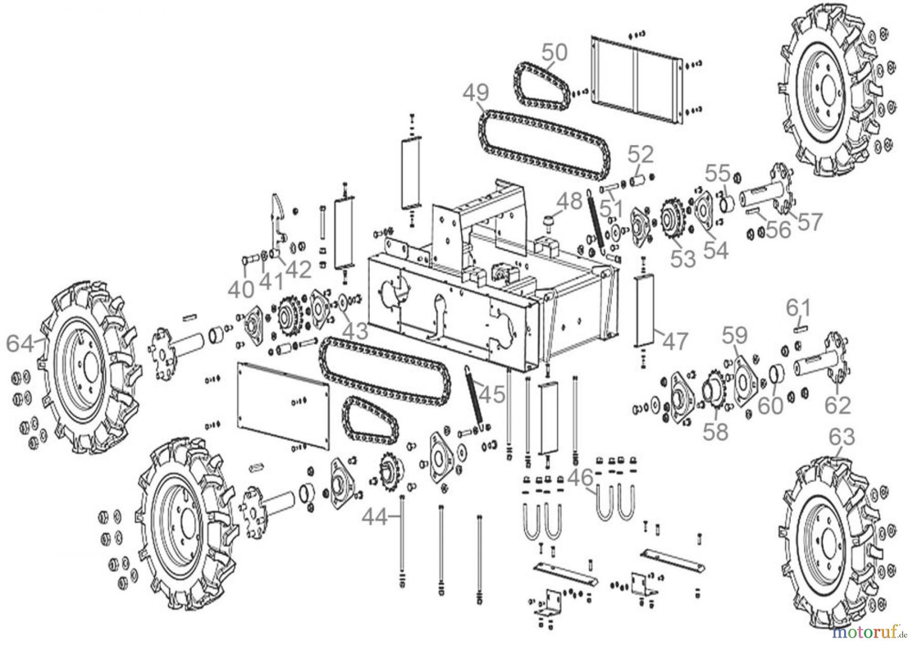 Güde Baugeräte Transportgeräte Allraddumper GAD 400.1/4x4 Art.Nr.: 55525 FSL55525-01 Seite 2