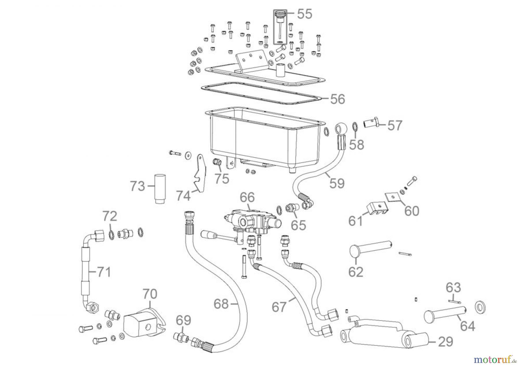  Güde Baugeräte Transportgeräte Raupendumper GRD 500/R Art.Nr.: 55527 FSL55527-01 Seite 4