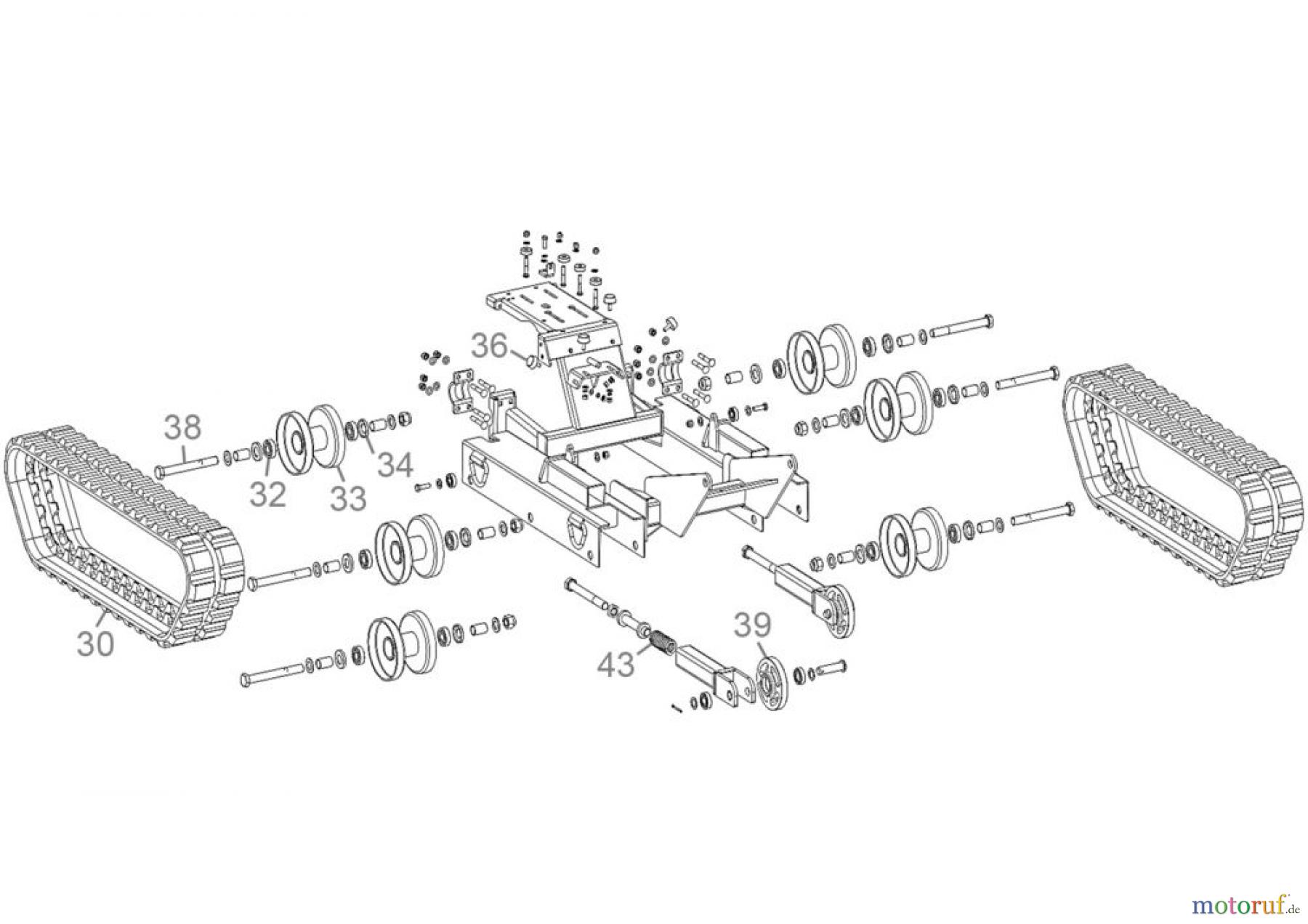  Güde Baugeräte Transportgeräte Raupendumper GRD 400/R Art.Nr.: 55565 FSL55565-01 Seite 2