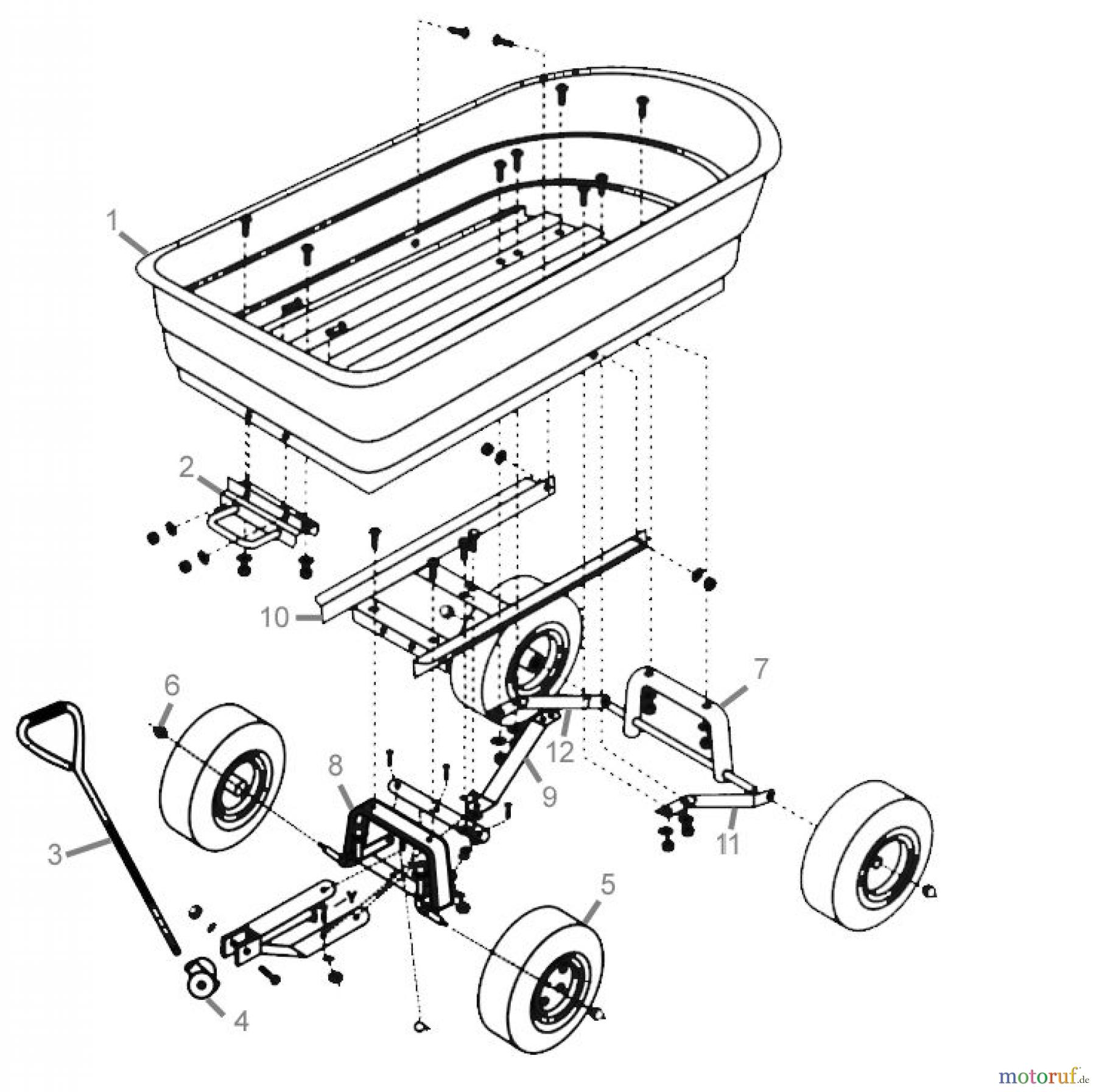  Güde Gartentechnik Gartenwagen Gartenwagen-Set GGW 250 Art.Nr.: 94340 FSL94340-01 Seite 1