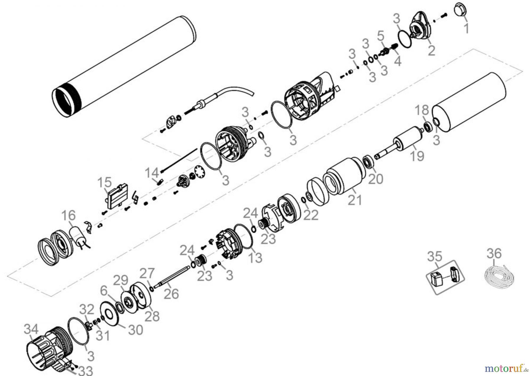 Güde Pumpentechnik Tauchpumpen Tiefbrunnenpumpen Tiefbrunnenpumpe mit Druckschalter GTT 900.1 Art.Nr.: 93918 FSL93918-01 Seite 1