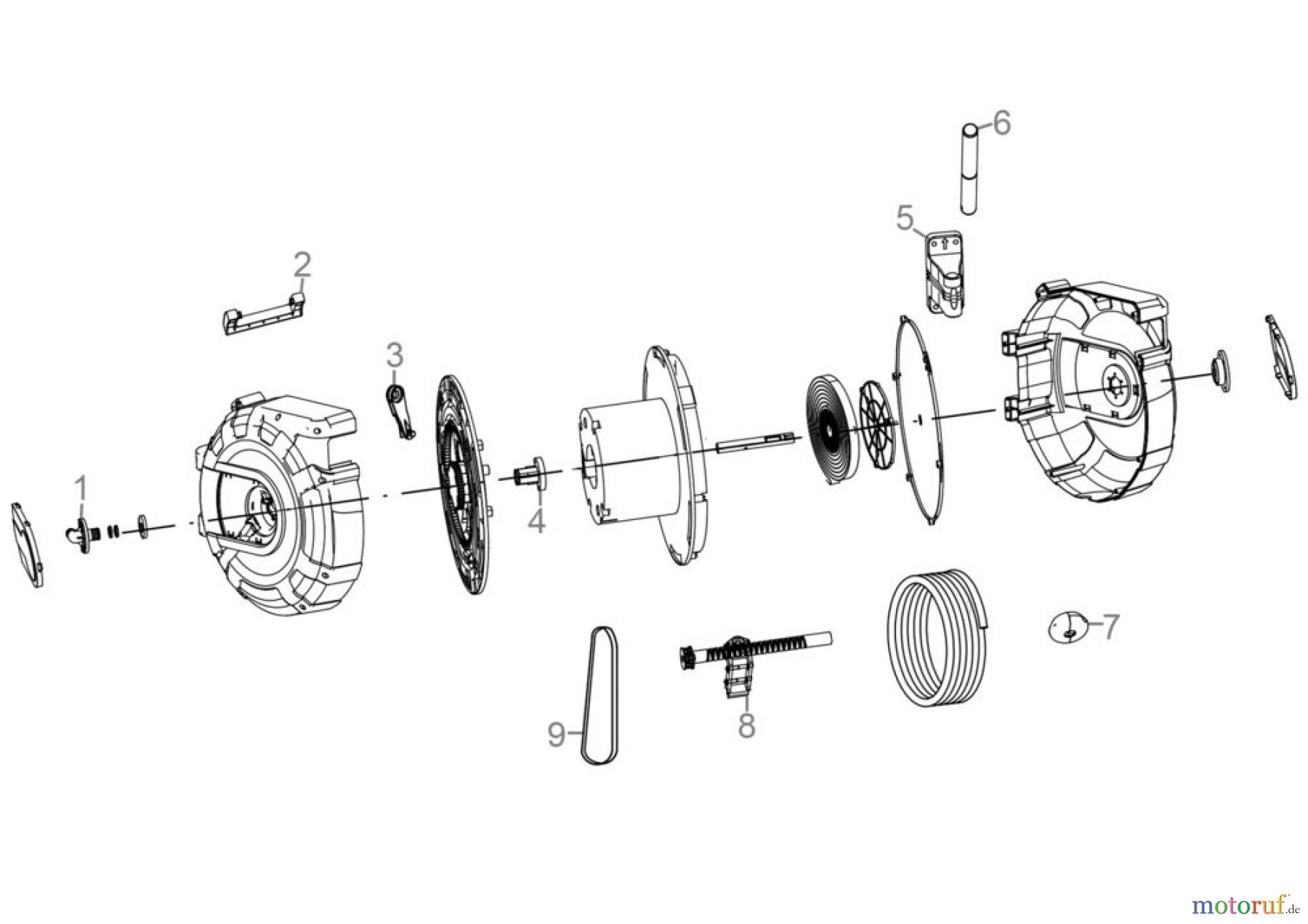 Güde Pumpentechnik Allg. Pumpenzubehör Automatik Schlauchtrommel 30-2-2 1/2 Art.Nr.: 93922 FSL93922-01 Seite 1