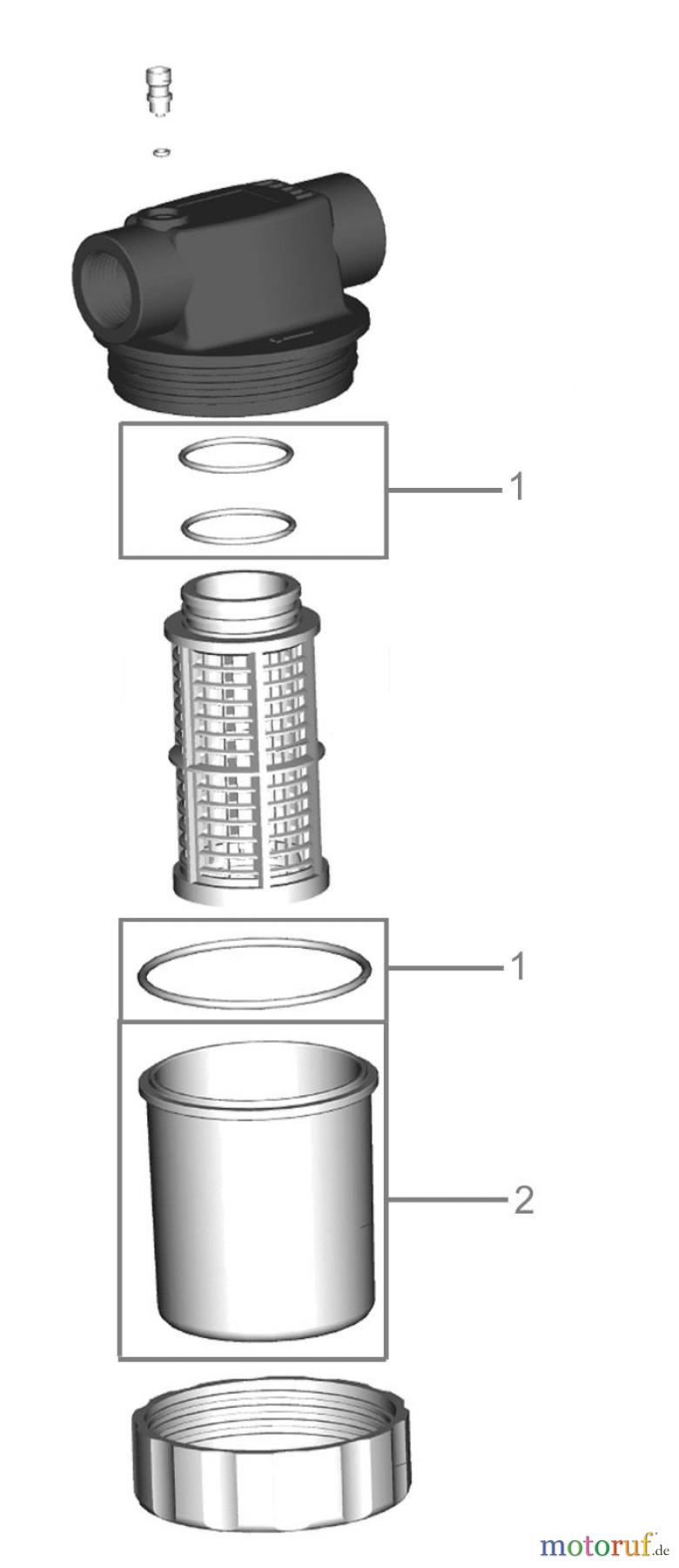 Güde Pumpentechnik Allg. Pumpenzubehör Wasserfilter TYP A Art.Nr.: 94460 FSL94460-01 Seite 1
