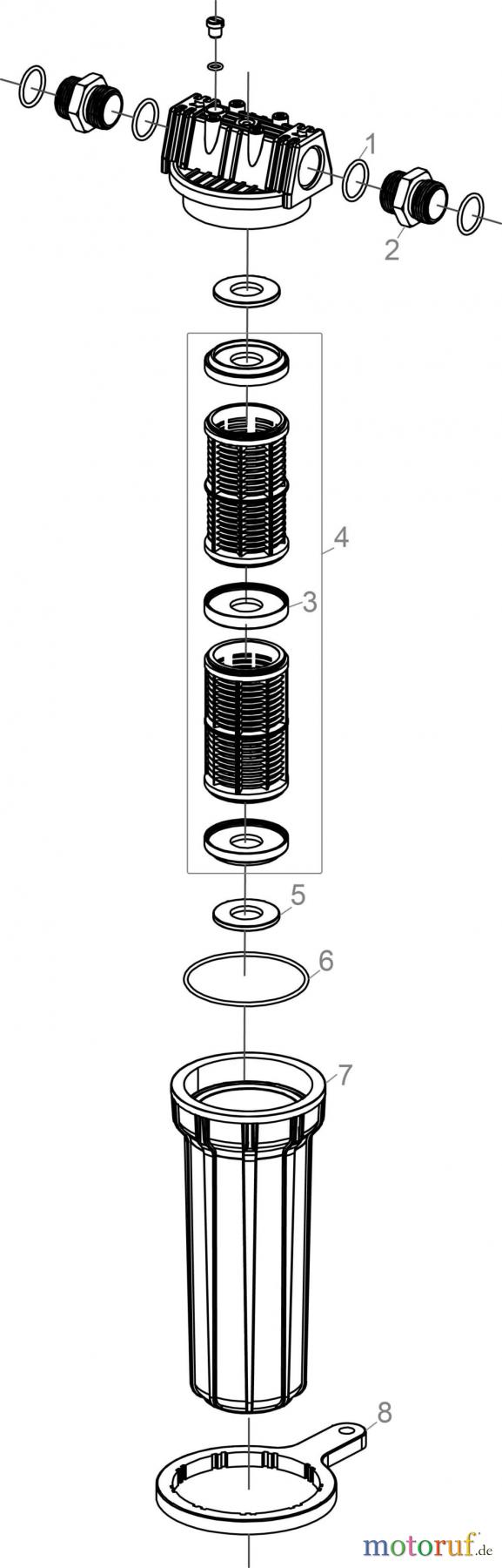  Güde Pumpentechnik Allg. Pumpenzubehör Wasserfilter TYP B Art.Nr.: 94462 FSL94462-02 Seite 1
