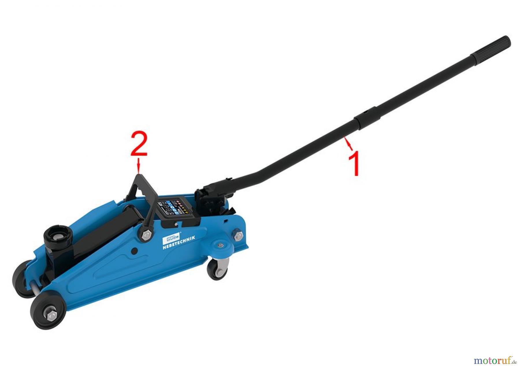 Güde Hebetechnik Rangierwagenheber Rangierwagenheber GRH 2/330 I Art.Nr.: 18031 FSL18031-01 Seite 1