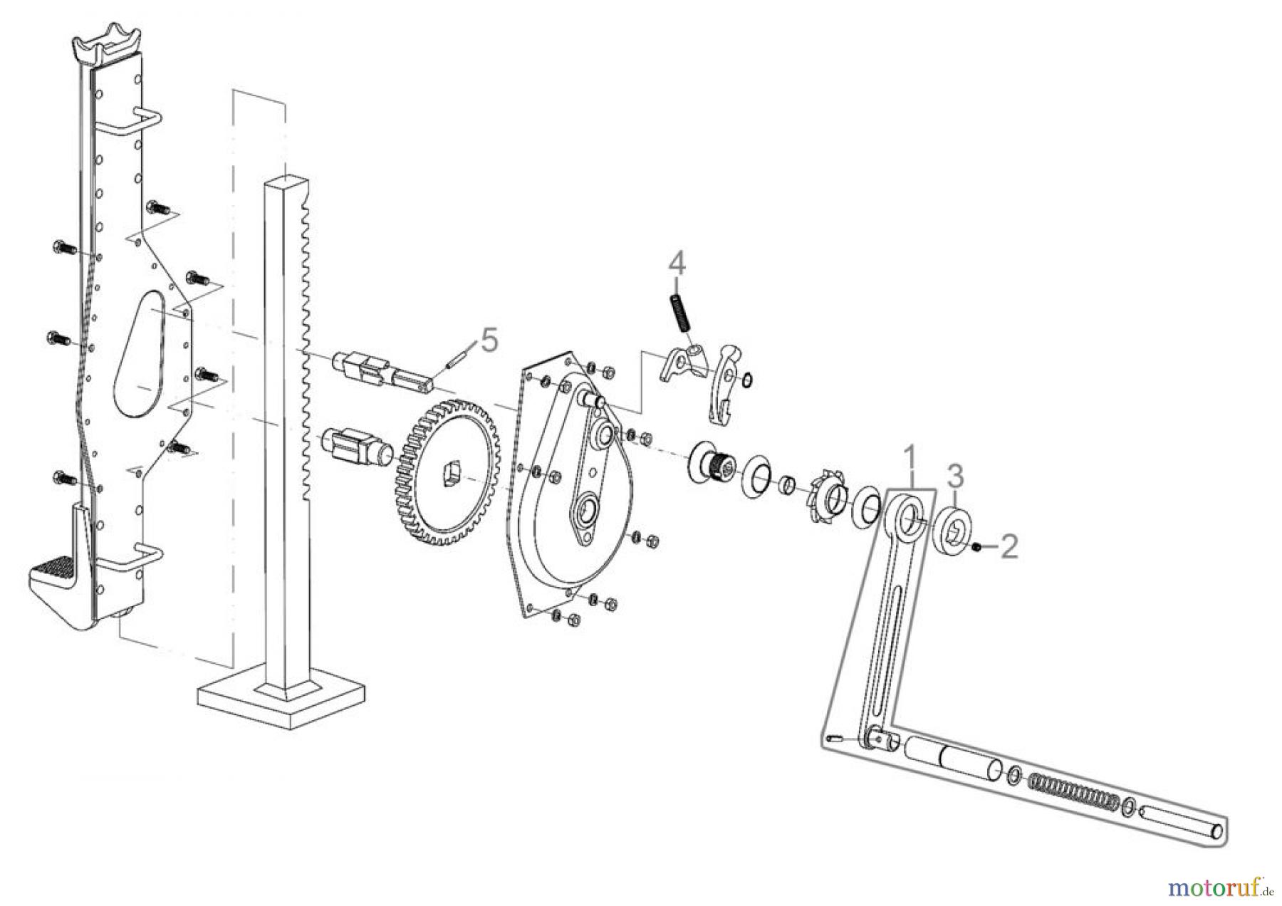 Güde Hebetechnik Kurbelwinden Kurbelwinde GKW 3T Art.Nr.: 18046 FSL18046-01 Seite 1