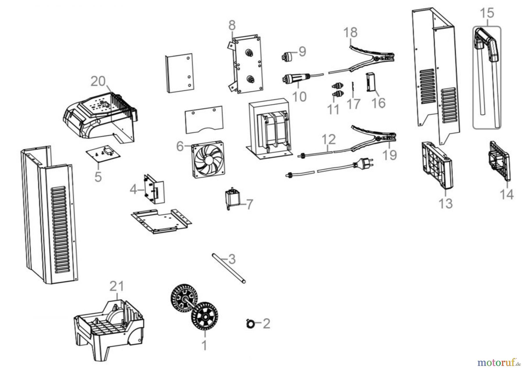 Güde Batterielader / KfZ-Zubehör Batterielader Batterielader Digital GDB 24V/12V-200 Art.Nr.: 85128 FSL85128-02 Seite 1
