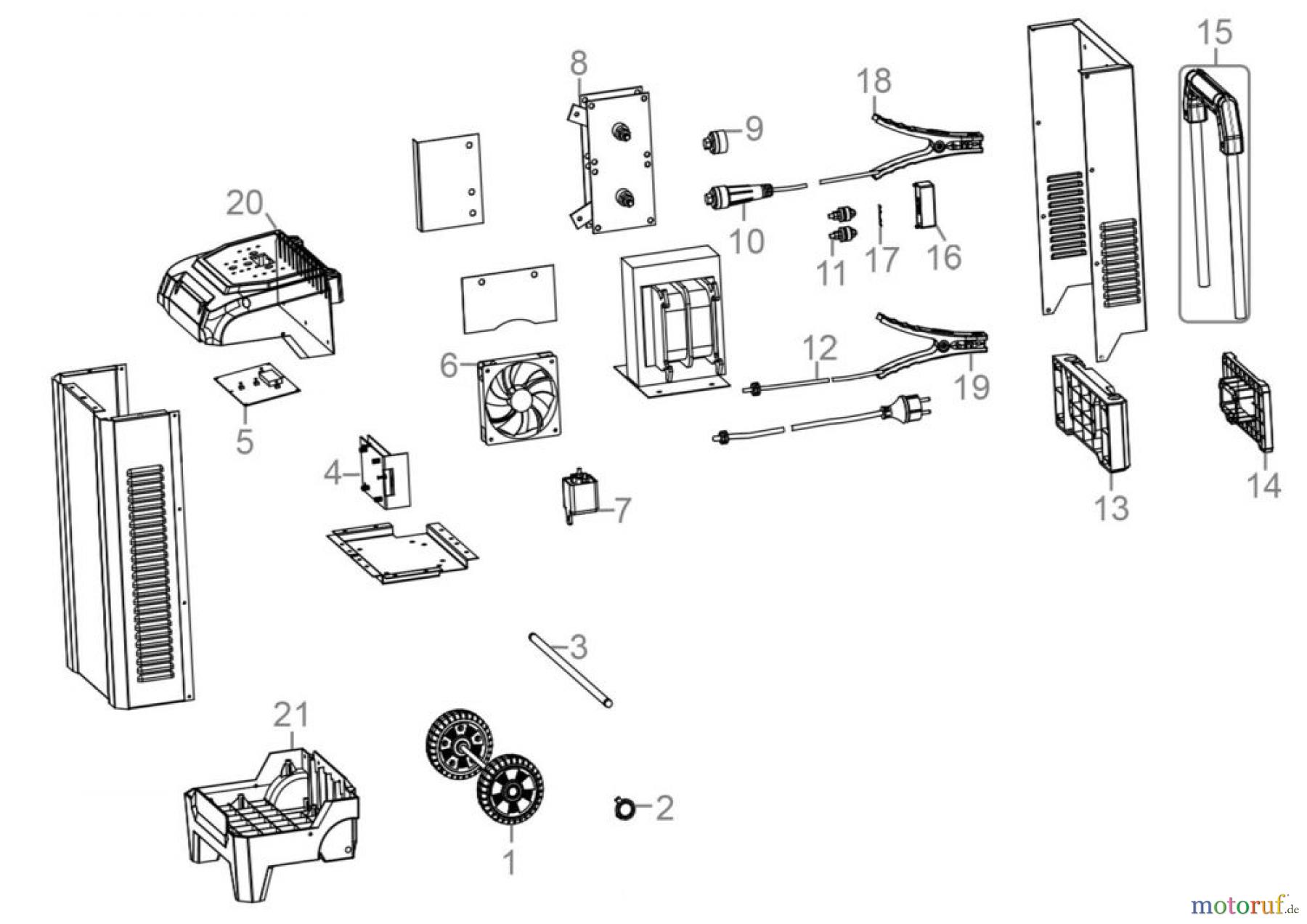 Güde Batterielader / KfZ-Zubehör Batterielader Batterielader Digital GDB 24V/12V-200 Art.Nr.: 85128 FSL85128-03 Seite 1