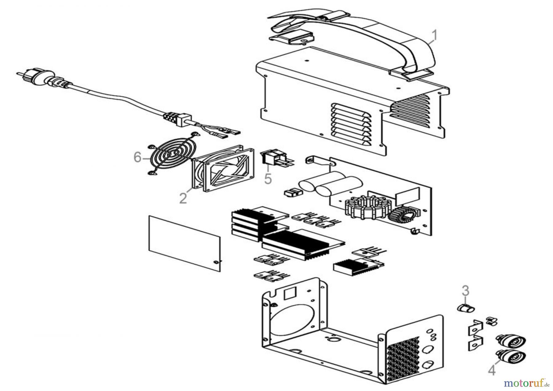  Güde Schweißtechnik Schweißgeräte Elektrodenschweißen bis 150 A Inverter Schweißgerät GIS 141 Art.Nr.: 20026 FSL20026-01 Seite 1