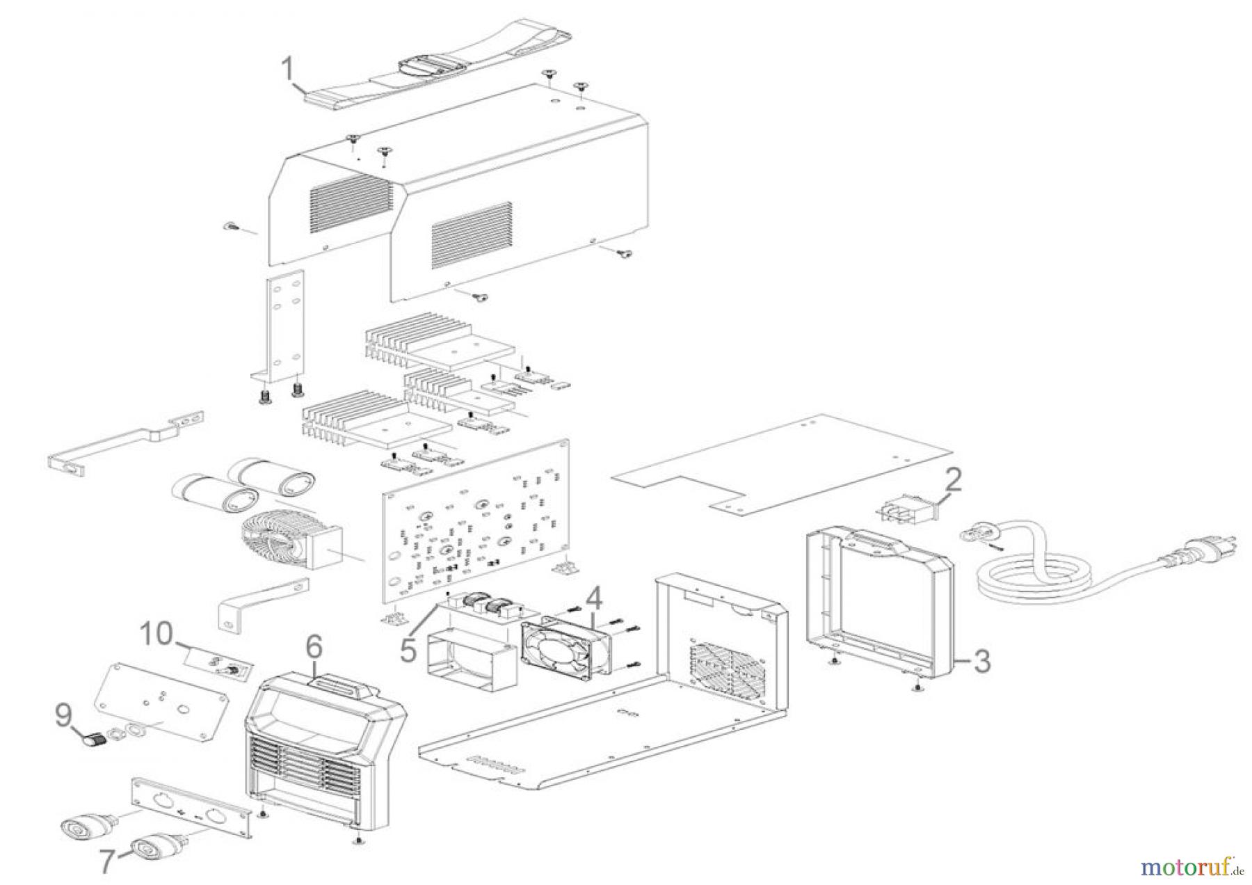  Güde Schweißtechnik Schweißgeräte Elektrodenschweißen bis 150 A Inverter Schweißgerät GIS 122 Art.Nr.: 20122 FSL20122-01 Seite 1