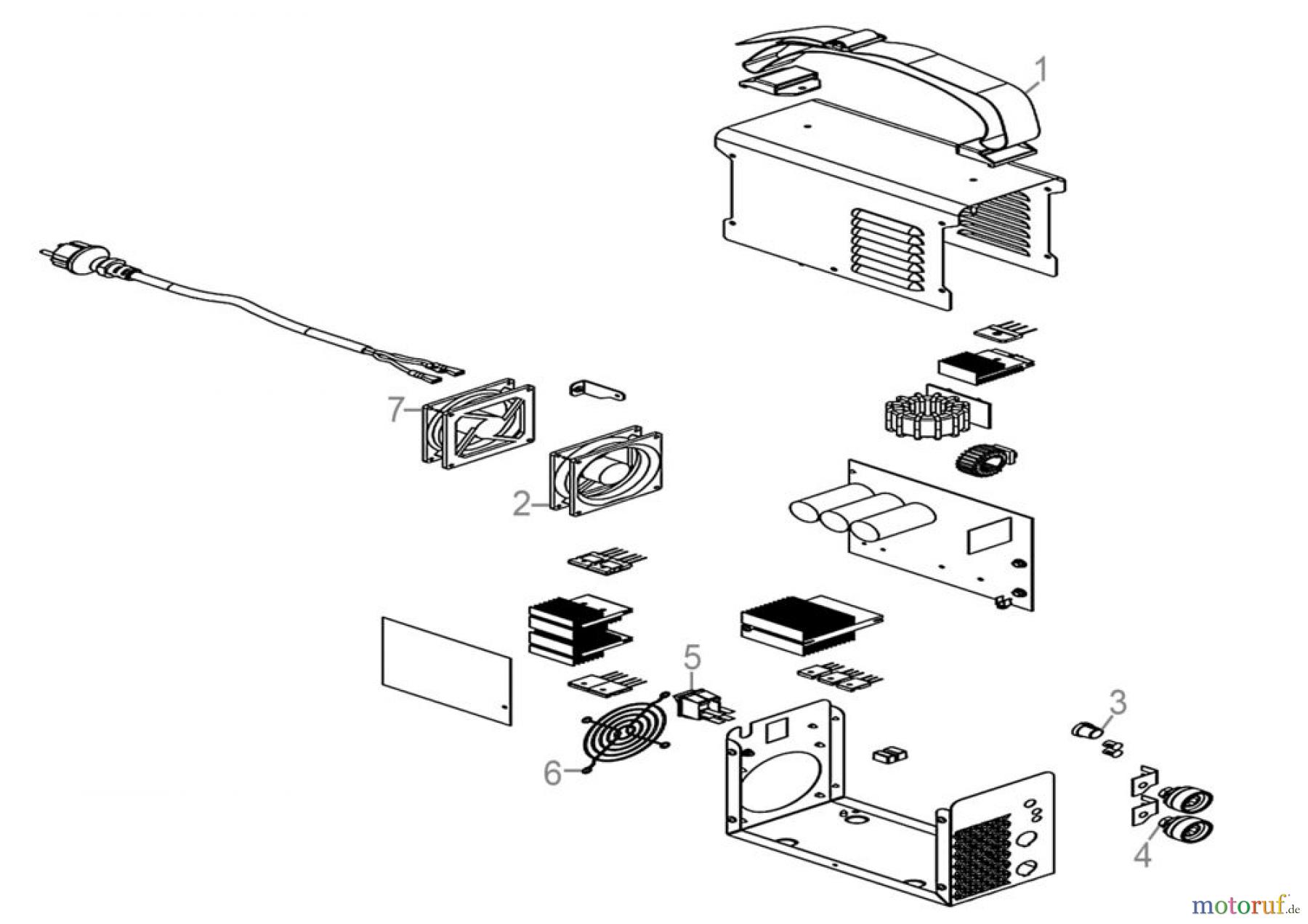  Güde Schweißtechnik Schweißgeräte Elektrodenschweißen ab 150 A Inverter Schweißgerät GIS 161 Art.Nr.: 20029 FSL20029-01 Seite 1
