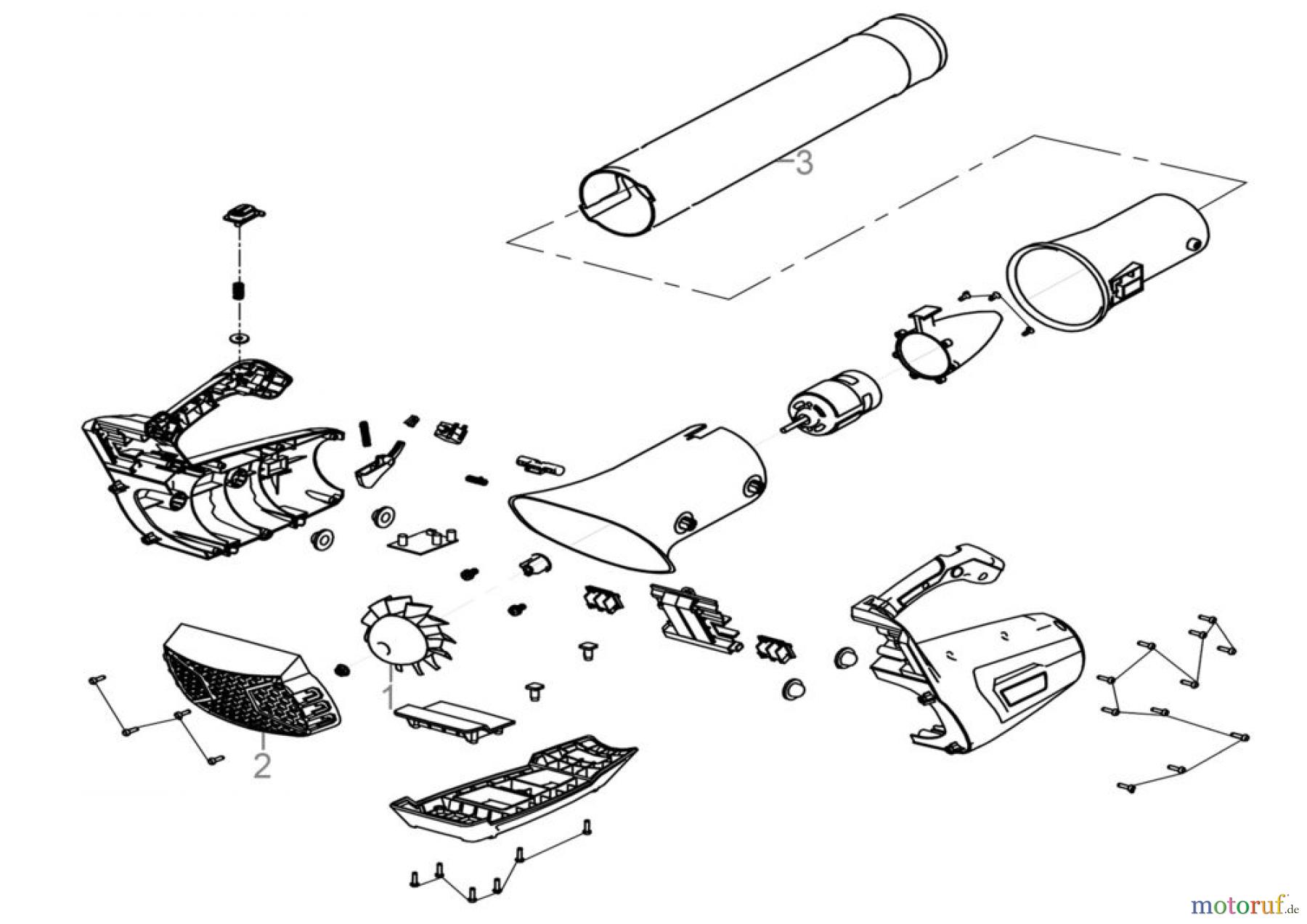 Güde Gartentechnik Laub-Sauger & Bläser Akku Akku Laubbläser LB 36-0 Art.Nr.: 58433 FSL58433-01 Seite 1