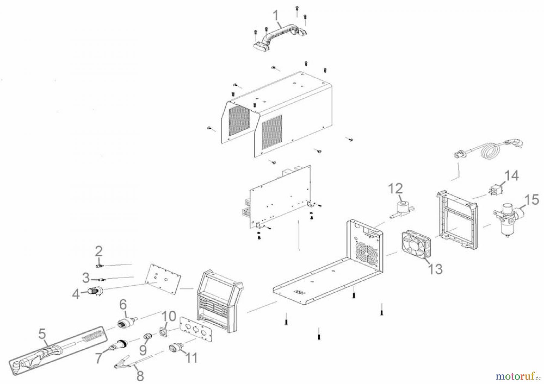 Güde Schweißtechnik Schweißgeräte Plasmaschneider Plasmaschneider GPS-E 40 AK Art.Nr.: 20096 FSL20096-01 Seite 1