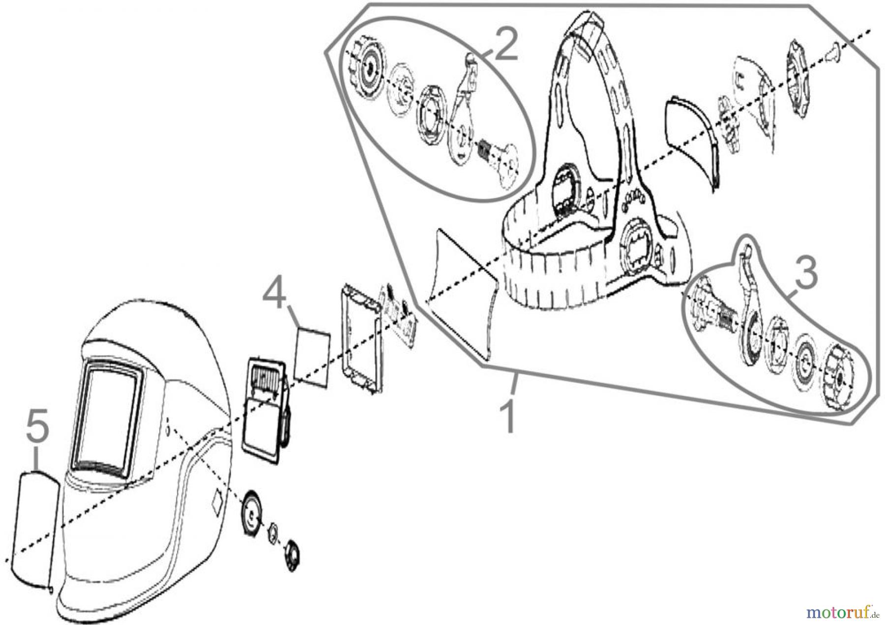 Güde Schweißtechnik Schweißzubehör Schweißschilde Automatischer Schweißhelm GSH-TC-2 Art.Nr.: 16921 FSL16921-01 Seite 1
