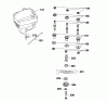 Wolf-Garten HBM 40 B 4001008 Serie A (2003) Ersatzteile Messer, Messeraufnahme, Motor