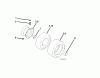 Husqvarna LTH 2142DR (96041023602) - Lawn Tractor (2013-05) Ersatzteile WHEELS TIRES