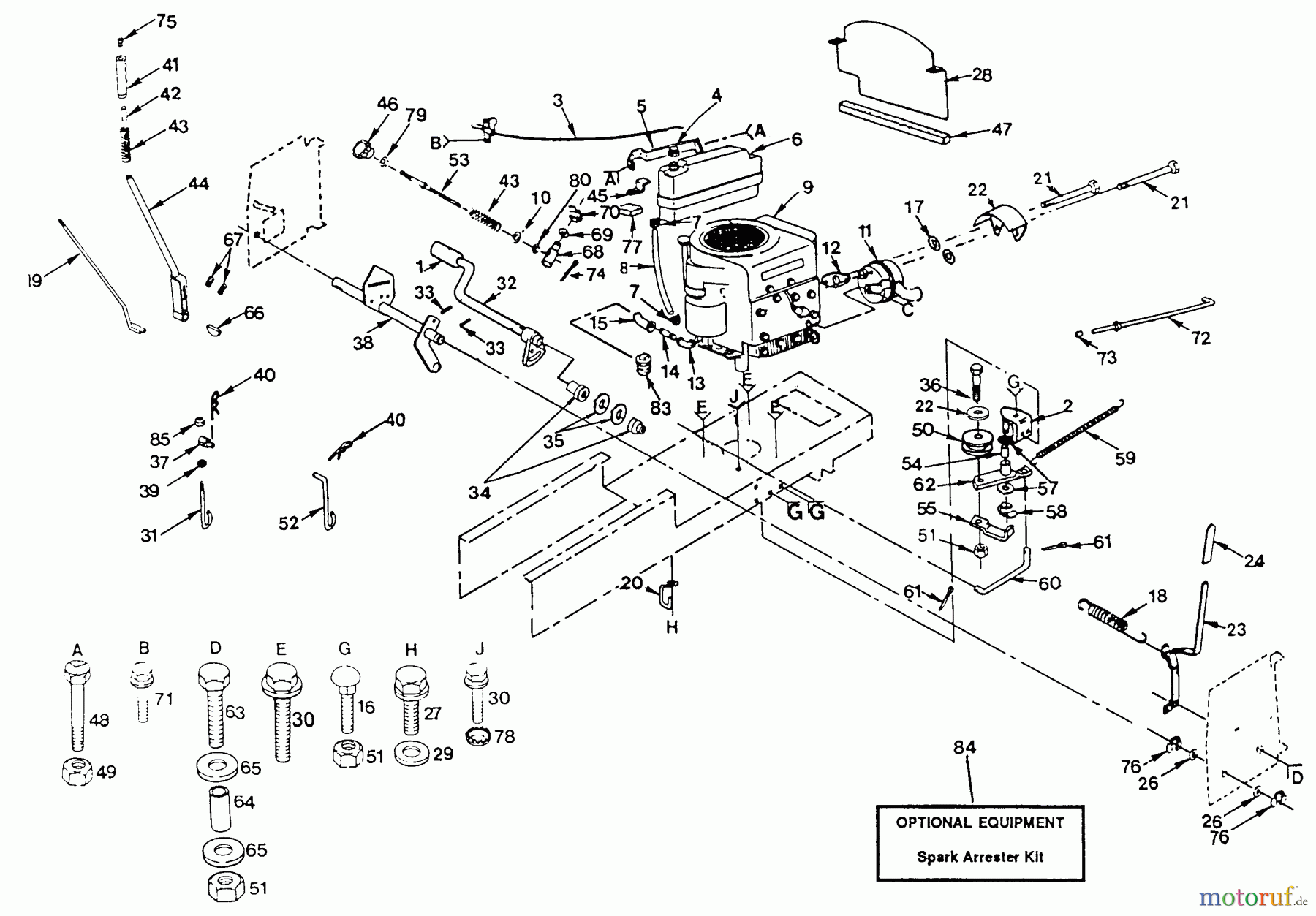Husqvarna Rasen und Garten Traktoren YT 120 (954000061) - Husqvarna Yard Tractor (1990-01 & After) Power And Mechanical Controls Group