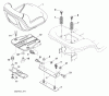 Husqvarna YT 1942 (96043002501) - Yard Tractor (2008-04 & After) Ersatzteile Seat Assembly
