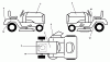Husqvarna YTH 150 (954140007) (HCLTH150H) - Yard Tractor (1998-10 to 1999-02) Ersatzteile Decals