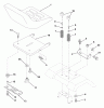 Husqvarna YTH 150 (954140007) (HCLTH150H) - Yard Tractor (1998-10 to 1999-02) Ersatzteile Seat Assembly