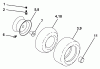 Husqvarna YTH 150 (954140007) (HCLTH150H) - Yard Tractor (1998-10 to 1999-02) Ersatzteile Wheels & Tires