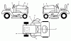 Husqvarna YTH 1542XP (96013000100) - Yard Tractor (2005-01 & After) Ersatzteile Decals