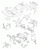 Husqvarna YTH 1542XPF (954567253) - Yard Tractor (2002-02 & After) Ersatzteile Chassis And Enclosures