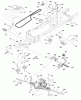 Husqvarna YTH 1542XPT (96043000604) - Yard Tractor (2008-01 & After) Ersatzteile Drive