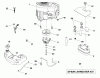 Husqvarna YTH 1542XPT (96043000604) - Yard Tractor (2008-01 & After) Ersatzteile Engine