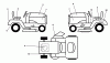Husqvarna YTH 160 (954140008B) - Yard Tractor (1998-07 & After) Ersatzteile Decals