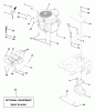 Husqvarna YTH 180 (954001082B) - Yard Tractor (1994-12 & After) Ersatzteile Engine