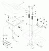 Husqvarna YTH 180 (954001082B) - Yard Tractor (1994-12 & After) Ersatzteile Seat Assembly