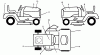 Husqvarna YTH 180 (954002761) (HC18VH42A) - Yard Tractor (1994-10 & After) Ersatzteile Decals