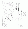 Husqvarna YTH 180 (954140010) (HCYTH180C) - Yard Tractor (1997-01 to 1997-10) Ersatzteile Seat Assembly