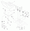 Husqvarna YTH 1542XPB (954567253) - Yard Tractor (2001-11 & After) Ersatzteile Seat Assembly
