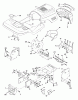 Husqvarna YTH 1848XPE (954567260) - Yard Tractor (2002-02 & After) Ersatzteile Chassis And Enclosures