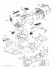 Husqvarna YTH 184T (96041024600) - Yard Tractor (2011-12 & After) Ersatzteile CHASSIS ENCLOSURES