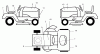 Husqvarna YTH 190 (954001972A) - Yard Tractor (1995-03 & After) Ersatzteile Decals