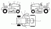 Husqvarna YTH 2042 (96013000601) - Yard Tractor (2005-10 & After) Ersatzteile Decals