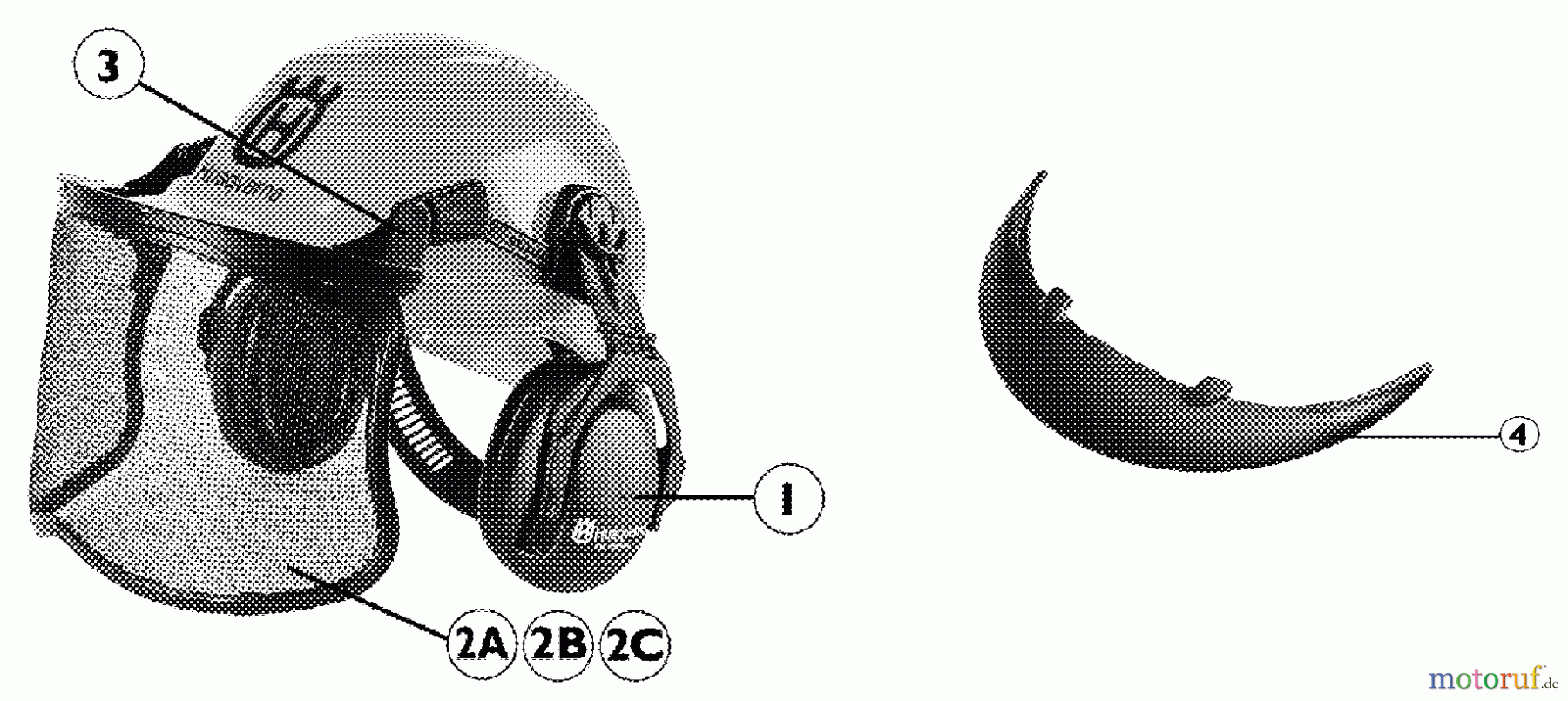 Husqvarna Zubehör 505675315 - Husqvarna Pro Forest Woodsman Helmet Helmet