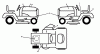 Husqvarna YTH 2042 (96043012103) - Yard Tractor (2011-08 & After) Ersatzteile DECALS