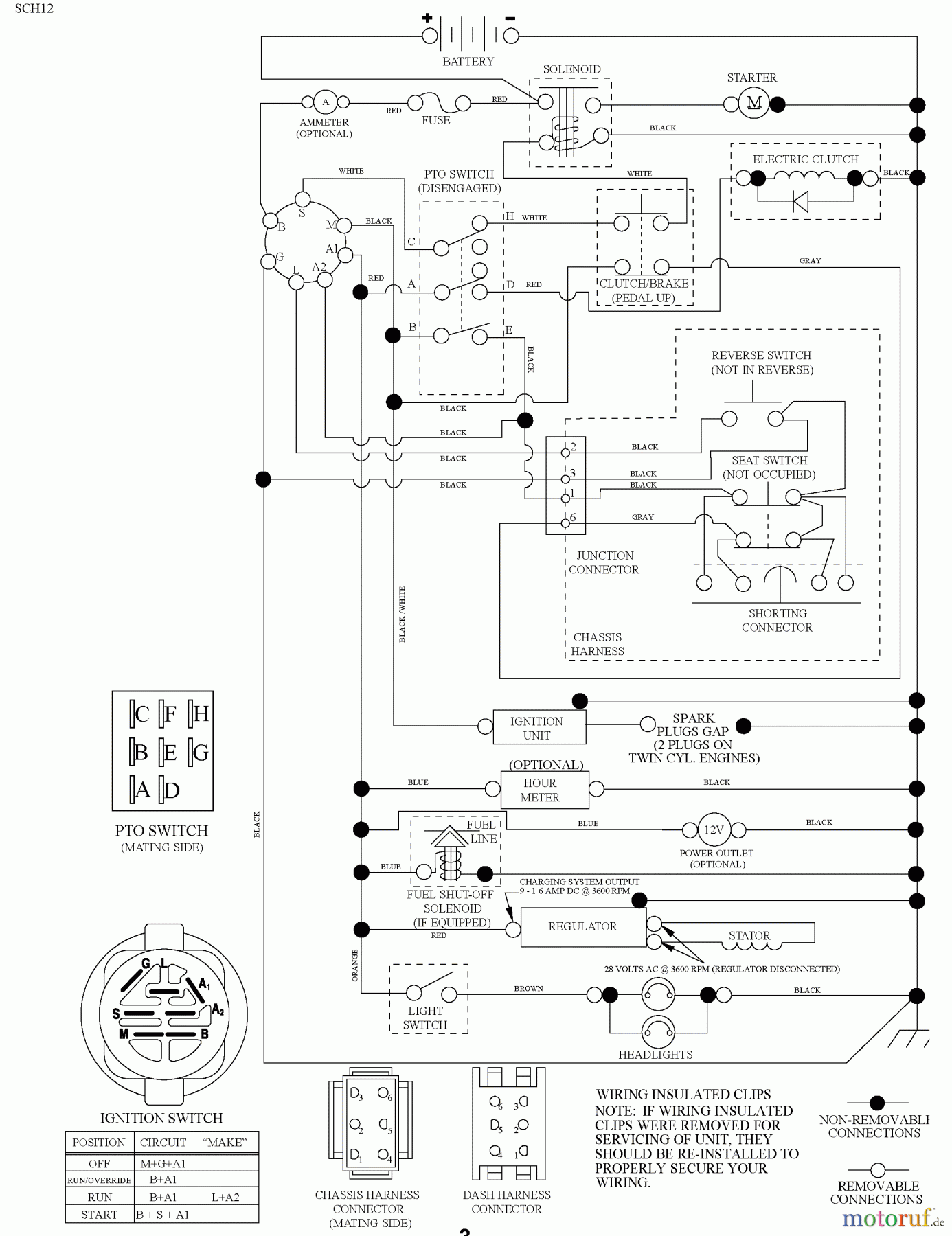 Husqvarna Rasen und Garten Traktoren YTH 2042TD (96041005403) - Husqvarna Yard Tractor (2010-02 & After) Schematic