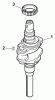 Husqvarna YTH 20F42T (960430005) (917.279241) - Yard Tractor (2006-05 & After) (Sears Craftsman) Ersatzteile Crankshaft