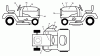 Husqvarna YTH 20F42T (96043000501) - Yard Tractor (2006-05 & After) Ersatzteile Decals