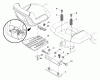 Husqvarna YTH 20F42T (96043000501) - Yard Tractor (2006-05 & After) Ersatzteile Seat Assembly