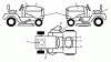 Husqvarna YTH 20K42 (96041027600) - Yard Tractor (2011-09 & After) Ersatzteile DECALS